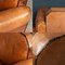 Vintage Dutch 2-Seater Tan Leather Sofa, 1980s 12