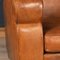 Vintage French Leather Club Chairs, 1930s, Set of 2 7