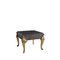 Side Table Finish Antiquary Gold on Wood from C.A. Spanish Handicraft, Imagen 1