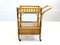 Rattan Bar Trolley, 1970s, Imagen 8