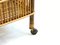 Rattan Bar Trolley, 1970s, Imagen 10