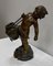 Antique The Child with the Broken Jug Sculpture by Auguste Moreau 3