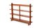 Vintage French Elm Etagere Bookcase, 1940s 1