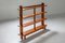 Vintage French Elm Etagere Bookcase, 1940s 4