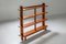Vintage French Elm Etagere Bookcase, 1940s, Immagine 4