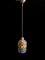 Vintage Murano Glass Ceiling Lamps from Venini, Set of 2 6