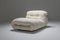 Mid-Century Bouclé Soriana Lounge Chair and Ottoman Set by Tobia & Afra Scarpa for Cassina, 1960s, Image 12