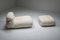 Mid-Century Bouclé Soriana Lounge Chair and Ottoman Set by Tobia & Afra Scarpa for Cassina, 1960s 6