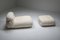 Mid-Century Bouclé Soriana Lounge Chair and Ottoman Set by Tobia & Afra Scarpa for Cassina, 1960s, Image 6