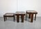 Mid-Century Stacking Nesting Tables by Gianfranco Frattini, 1960s 9