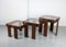 Mid-Century Stacking Nesting Tables by Gianfranco Frattini, 1960s, Image 1