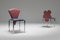 Vintage Dining Chairs by Salvati & Tresoldi for Saporiti Italia, 1980s, Set of 4 4