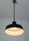 Vintage Industrial Black Enamel Pendant Lamp from Emo, 1960s, Image 6