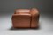 Postmodern Italian Natural Leather Lounge Chairs, 1980s, Set of 2, Image 9