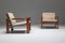 Easy Chairs en Noyer et en Chrome par Rob Parry pour Gelderland, 1970s, Set de 2 7