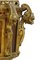 Lámpara de pie italiana de madera dorada, siglo XIX, Imagen 5