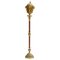 Lámpara de pie italiana de madera dorada, siglo XIX, Imagen 1