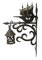 Wrought Iron Sconce Attributed to Poillerat Marine Galleon, 1930s, Image 1