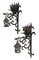 Wrought Iron Sconce Attributed to Poillerat Marine Galleon, 1930s, Image 3