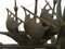 Large Wrought Iron Marine Galleon Dolphin Chandelier Attributed to Poillerat, 1930s, Image 9