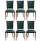Art Deco Dining Chairs, 1930s, Set of 6 2
