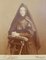 Antique Photograph of a Young French Nun Sepia Toned by L Jacques Paris Sepia, 1889, Image 1