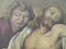 Mid-Century Realist Oil Painting of Jesus and Mary Magdalene, 1950s 9