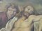 Mid-Century Realist Oil Painting of Jesus and Mary Magdalene, 1950s 11