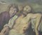 Mid-Century Realist Oil Painting of Jesus and Mary Magdalene, 1950s 2