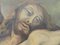 Mid-Century Realist Oil Painting of Jesus and Mary Magdalene, 1950s 5