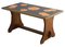 Mid-Century Coffee Table with Refectory Pine and Tiled Top, 1960s 1