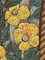 Placca Art Deco in legno intagliato con fiori in rilievo, anni '30, Immagine 3