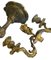 French Louis XV Candelabra Ormolu Gilt Bronze Candleholders, 1850s, Set of 2, Image 4