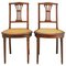 19th Century French Louis XVI Side Chairs with Caned Seats, 1870, Set of 2 1