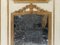 19th Century French Trumeau Mirror with Oil Painting and Giltwood Overmantel 6