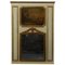 19th Century French Trumeau Mirror with Oil Painting and Giltwood Overmantel, Image 1