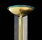 Lámpara de pie Torchiere vertical estilo Revival Art Déco al estilo de Jean Perzel, años 70, Imagen 2
