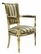 French Empire Revival Style Directoire Open Armchair, 1960s 3