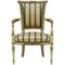 French Empire Revival Style Directoire Open Armchair, 1960s, Image 1