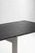 Joined R50.4 Stainless Steel Side Table with Leather Top by Barh 2