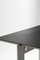 Joined R50.4 Stainless Steel Side Table with Leather Top by Barh, Image 4