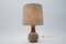 Ceramic Table Lamp with Illuminated Artichoke Shaped Foot, 1960s 8