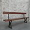 Long Cast Iron Bench, 1930s 6