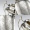 19th Century Victorian English Solid Silver Tea Set from Joseph, Albert, Horace & Ethelbert Savory, 1880s, Set of 6 5