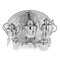 19th Century Victorian English Solid Silver Tea Set from Joseph, Albert, Horace & Ethelbert Savory, 1880s, Set of 6, Image 13