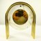 Vintage Marble and Brass Table Clock by Antun Vikić for Junghans, Image 7