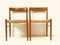 Danish Teak Dining Chairs, 1960s, Set of 2 1