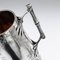 Juego de jarra y vasos ingleses victorianos de plata maciza, siglo XIX, Holland & Sonter, años 80. Juego de 3, Imagen 5