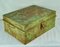 Green Painted Metal Box, 1970s 6