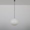 White Glass Ceiling Lamp by Alessandro Pianon for Vistosi, 1960s 7